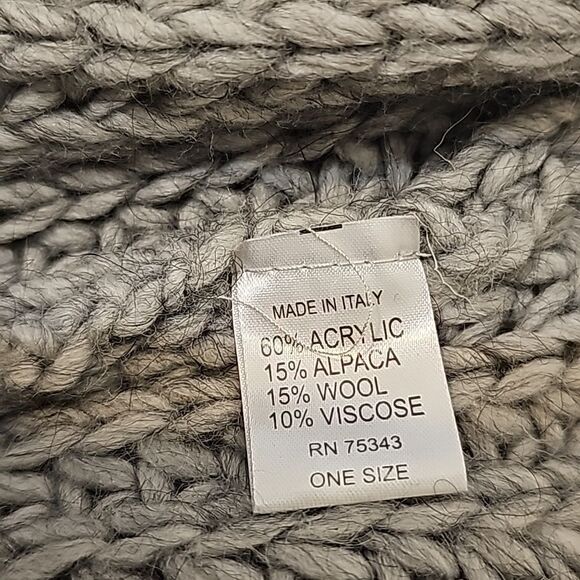 - Anthropologie Elsamanda gray Sweater one size - Picture 6 of 8